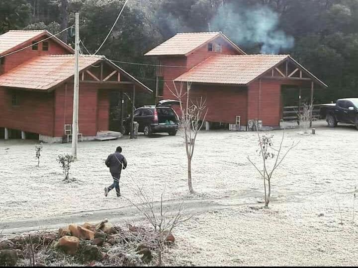 Chales Sitio Anjo Gabriel Urubici Bagian luar foto