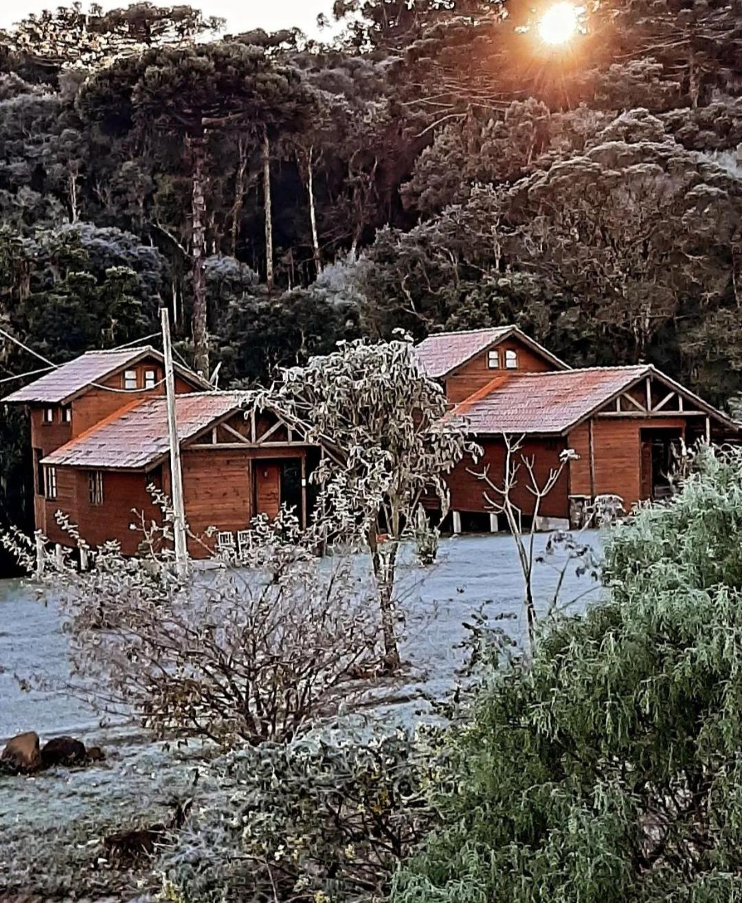 Chales Sitio Anjo Gabriel Urubici Bagian luar foto
